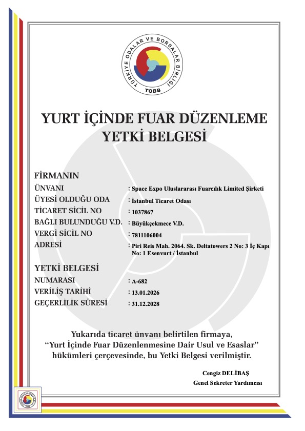 Fuar Düzenleme Yetki Belgesi